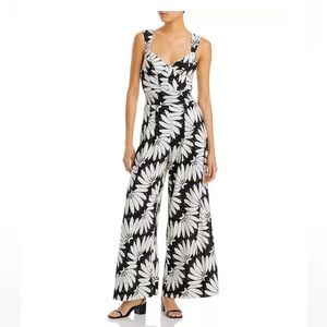 FARM Rio Copacabana Floral Wide Leg Jumpsuit medium